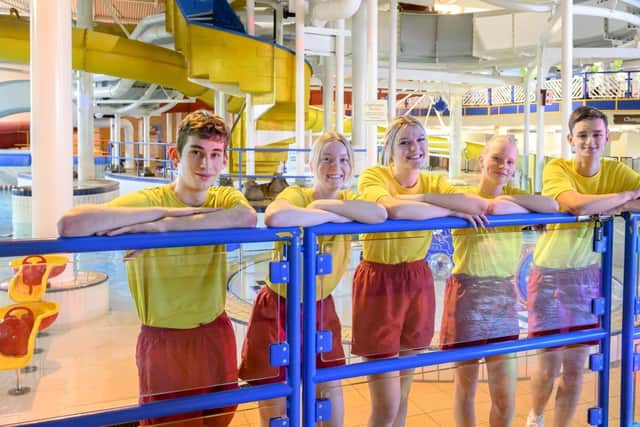 Lifeguards at Water Meadows Leisure Complex