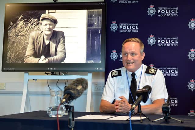 Assistant Chief Constable Rob Griffin says the investigation is about getting justice for Alfred's family
