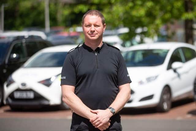 Inspector Mark Dickson, district commander for Ashfield Police.