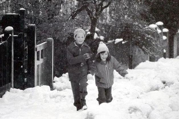 Snow fell in mid to late April just in time for the Easter break in 1981.
