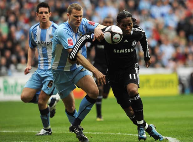 Ben Turner played in an FA Cup quarter-final for Coventry City against Chelsea. His side were beaten 2-0 as Chelsea made the semi-final for the third time in four years.