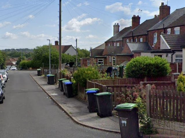 The average price of houses on Brierley Cottages was £86,750 from four sales.