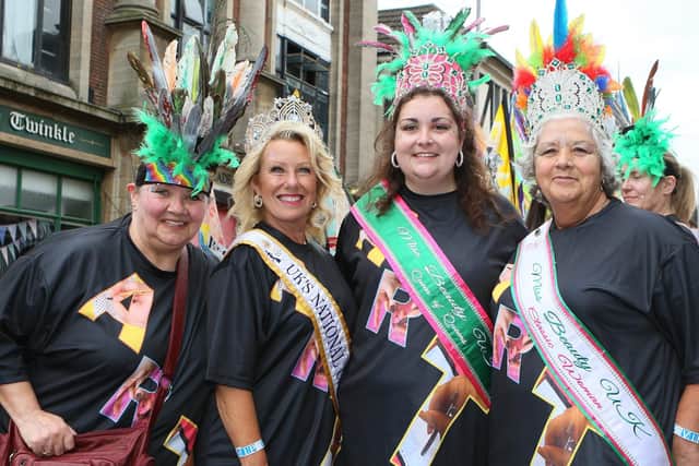 The carnival was attended by Mansfield beauty pageant winners.