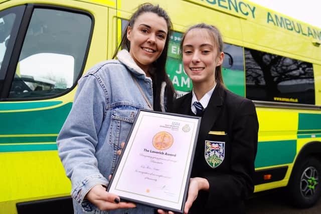 Lily pictured with mum Nicola Channer.