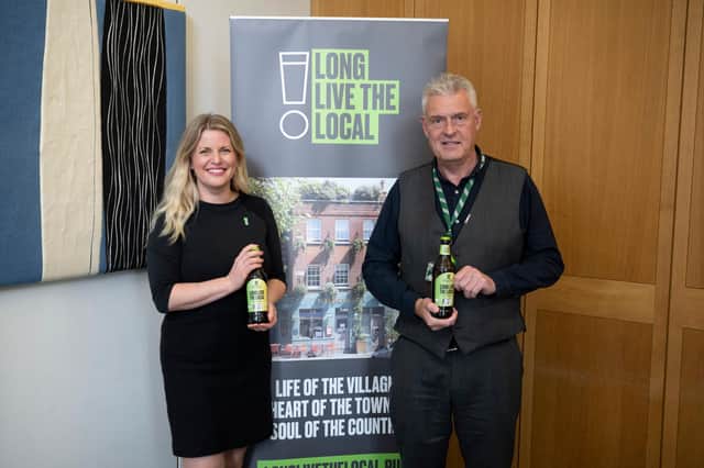 Eastwood MP Lee Anderson is supporting the 'Long Live the Local' campaign.