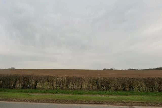 The 350-home development has been earmarked for land to the east of Mansfield Road, Warsop. (PHOTO BY: Google Maps)