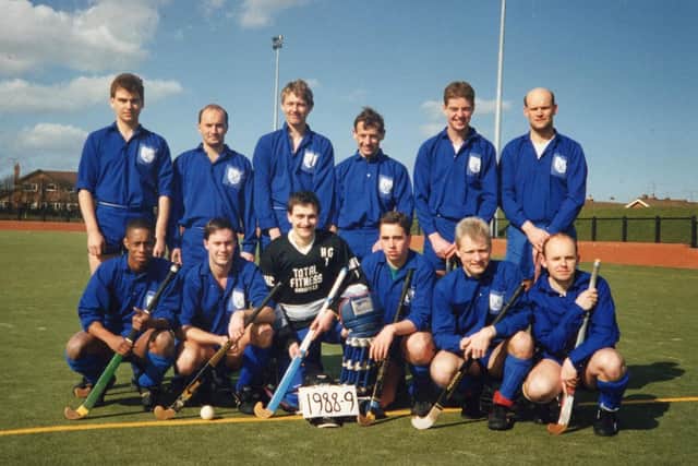 North Notts Hockey Club pictured at the Manor Complex in 1989
