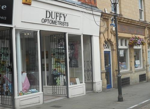 Duffy Optometrists Ltd is a family owned company with practices in Mansfield, Newark and Wollaton. Their Mansfield business can be found at 31 Church Street. Owners John and Maggie Duffy both qualified as optometrists from London’s City University in 1980 and took over a long established practice in Mansfield in 1986. Expansion to Wollaton occurred in 1995, and to the Newark practice in January 2004. (Image by Duffy Optometrists)
