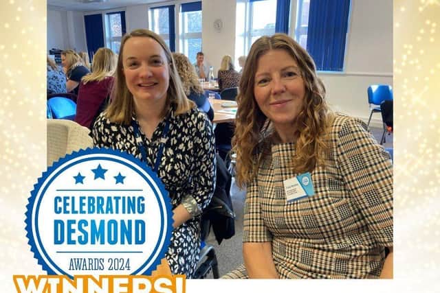 Rebecca Januszczyk, Community Diabetes Dietitian and Cindy Woolley, Community Dietitian