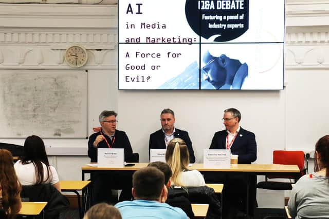 Councillor Matt Relf, executive lead member for growth, regeneration, and local planning at Ashfield District Council, joined Richard Baker, director of BakerBaird Communications, and Clive Whysall, principal lecturer in marketing at Nottingham Trent University, on the panel.