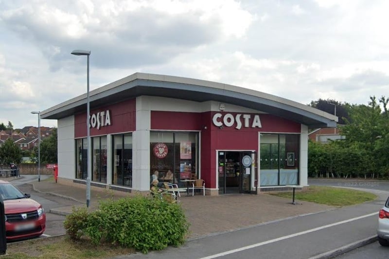 Costa Coffee's Forest Town outlet was awarded a four-out-of-five food hygiene rating after an assessment on December 2.