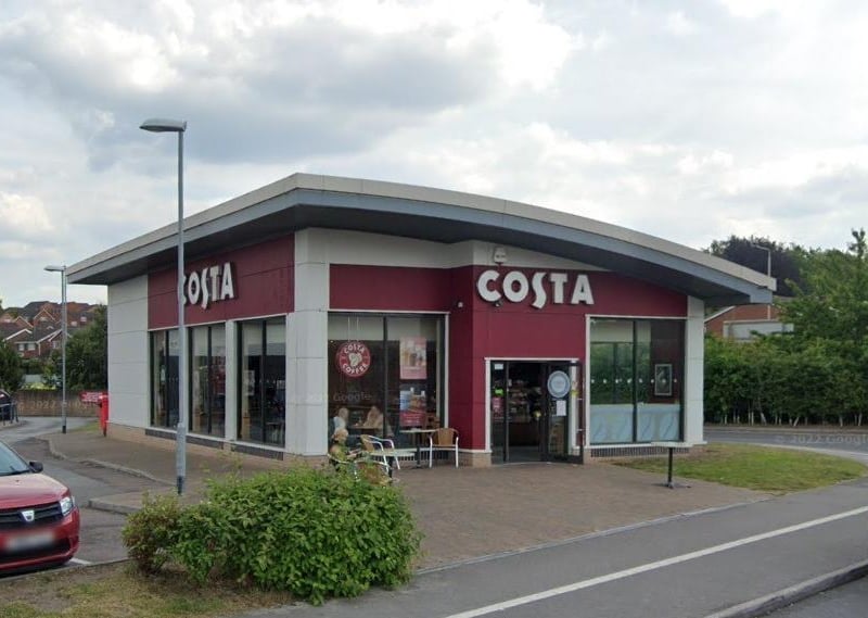 Costa Coffee's Forest Town outlet was awarded a four-out-of-five food hygiene rating after an assessment on December 2.