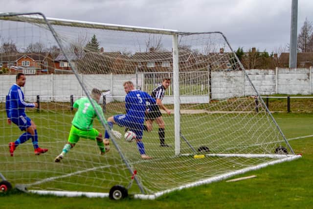 Jack Warwick nets the second goal.