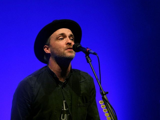 Travis performed in 2007 at Sherwood Pines on June 30 with the The Boy With No Name Tour. The Scottish rock-band formed in Glasgow in 1990, composed of Fran Healy, Dougie Payne, Andy Dunlop and Neil Primrose. The band's name comes from the character Travis Henderson from the film Paris, Texas. Crowds loved their popular songs such as Sing, Flowers in the Window and Why Does It Always Rain On Me? Pictured: Fran Healy, frontman of the band.