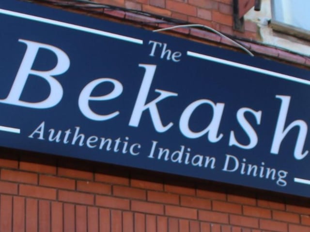 The Bekash, on Outram Street, Sutton, has a rating of 4.1.