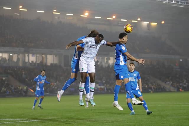 Action during the Sky Bet League One match against Peterborough Utd FC at the Weston Homes Stadium, 26 Dec 2024, Photo credit Chris & Jeanette Holloway / The Bigger Picture.media
