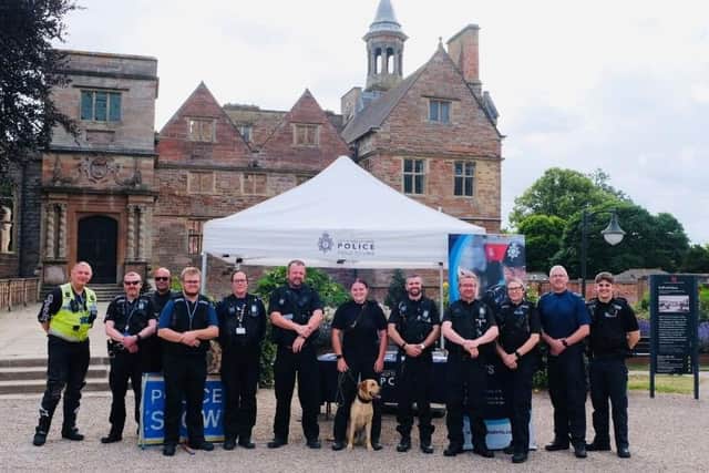 The Rural and Wildlife Crime Showcase took place at Rufford Abbey Country Park, Newark, on Saturday 28 June.