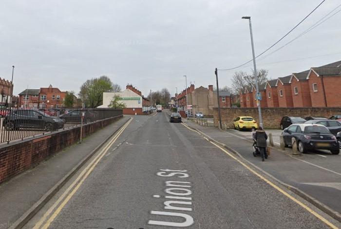 According to figures in June 2026, 10 crimes were reported on or near Union Street. (Picture: Google Earth.)