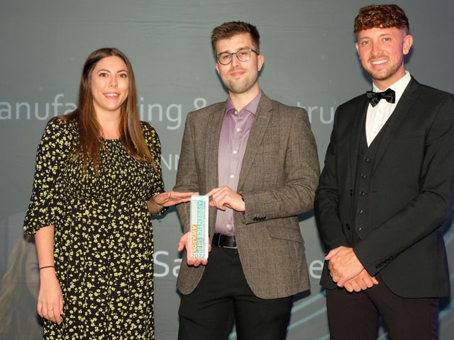 Engineering Manufacturing and Construction winner Sally White from B&K Structures