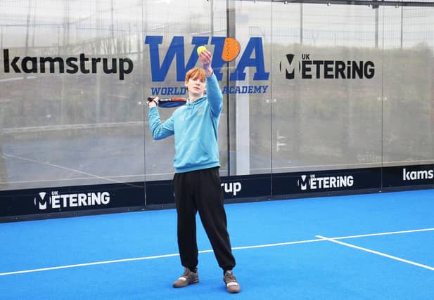 Students spent an hour on the courts and suggested to teachers that they would like to play again