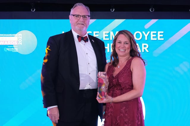 Experian were named Large Employer of the year