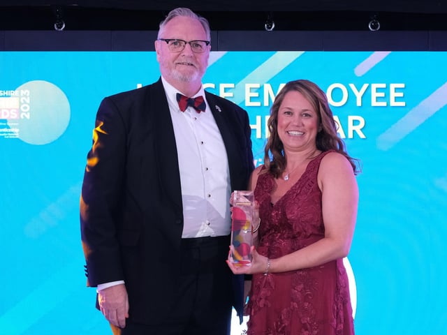 Experian were named Large Employer of the year