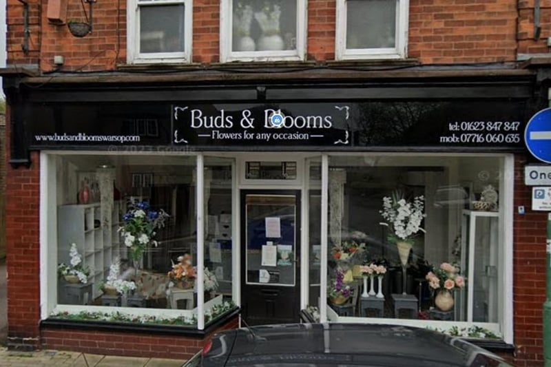 Buds & Blooms on High Street, Warsop, has a 5/5 rating based on 17 reviews.
