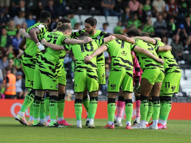 Forest Green are given a 99 per cent chance of promotion.