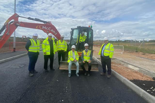The development is being delivered by the Lindhurst Group, a partnership between Nottinghamshire County Council, Westerman Homes, and Lindhurst Jersey Ltd.