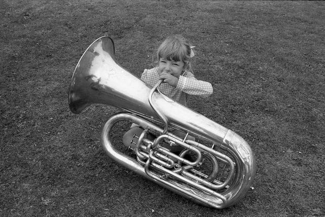 Do you recognise this young tuba player?