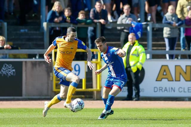 Jamie Murphy makes a break down the left wing. Photo by Chris Holloway/The Bigger Picture.media