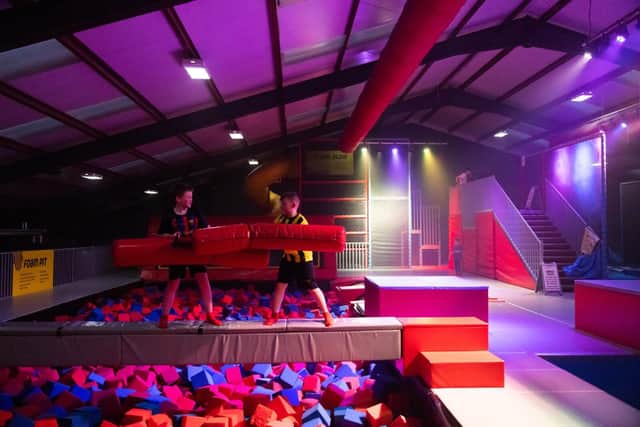 Try out the epic gladiator beam at RedKangaroo Nottingham!