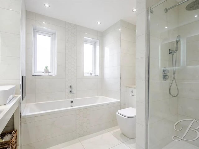 The bathrooms in the property have been finished to a high standard with luxury fixtures and fittings.