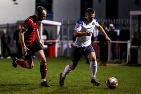 Ricky Starbuck - 200th appearance for Sherwood Colliery in Saturday's win.