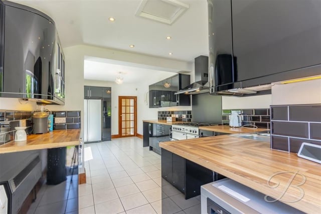 The first room to check out at the Layton Avenue property is the kitchen, which can only be described as superb, especially with its striking, modern decor. It boasts an abundance of worktop and cabinet space.