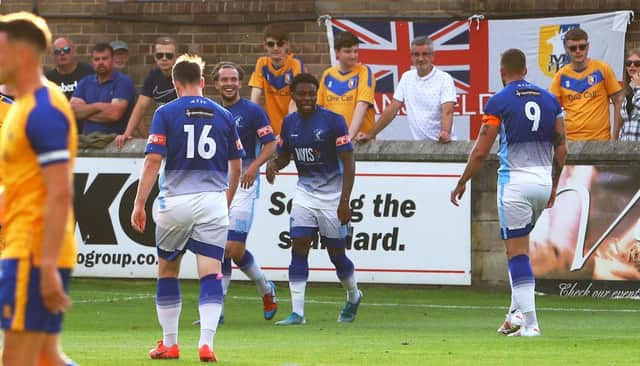 Callum Chippendale's 14th minute goal gave Matlock victory over Stags.