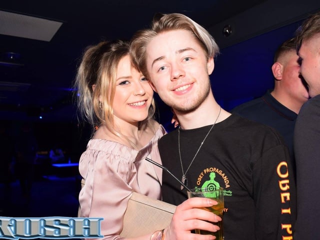 Smiling for the camera