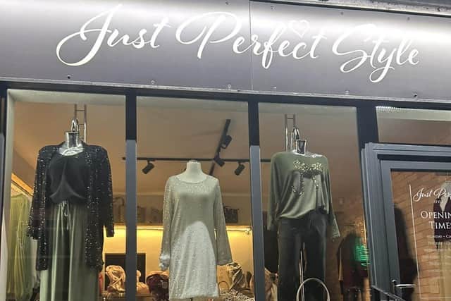 The popular Just Perfect Style shop hopes to create a single-storey extension to create a larger retail area. (PHOTO BY: Just Perfect Style)