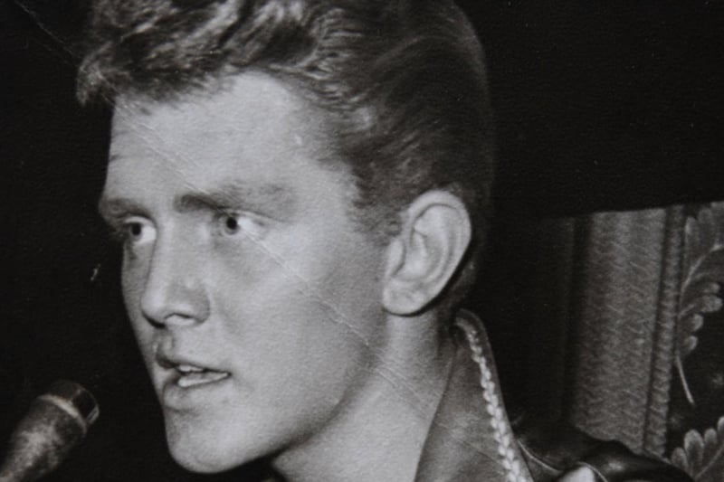 Born Bernard Jewry in 1942, he was known professionally as Shane Fenton and later as Alvin Stardust, was an English rock singer and stage actor who lived in Mansfield as a child. He had a moderately successful career in the pre-Beatles era, but became better known for singles released in the 1970s and 1980s as Alvin Stardust, a character he began in the glam rock era. He died in 2014.