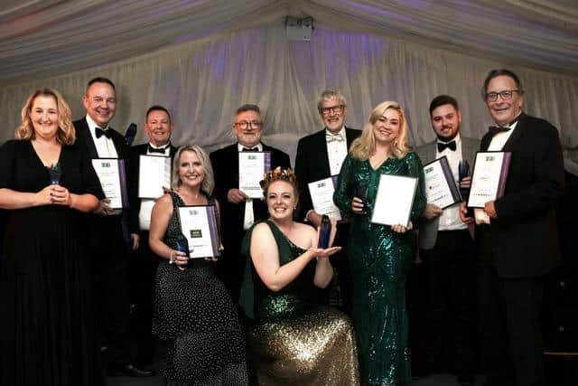 The winners at last year’s award ceremony