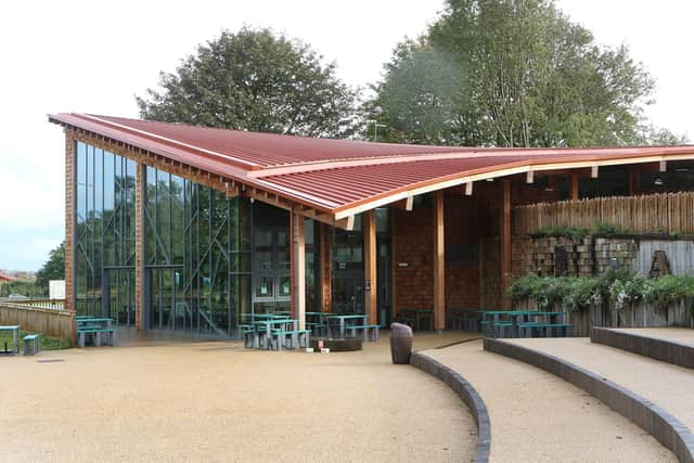 The Sherwood Forest visitor centre, which opened in 2018, has been hailed for its architecture.