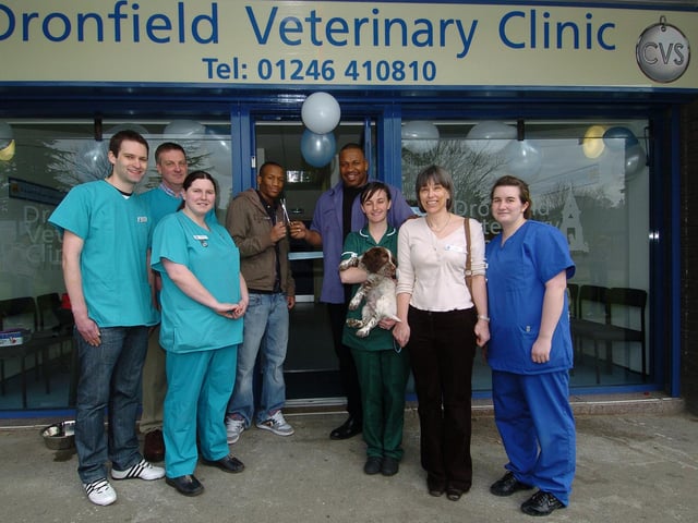 Former heavyweight champion boxer Tim Witherspoon was joined by his son Tim Witherspoon Jr (a lightweight boxer) as they opened a new vets on Pentland Road in 2009 and were joined by members of staff from the practice