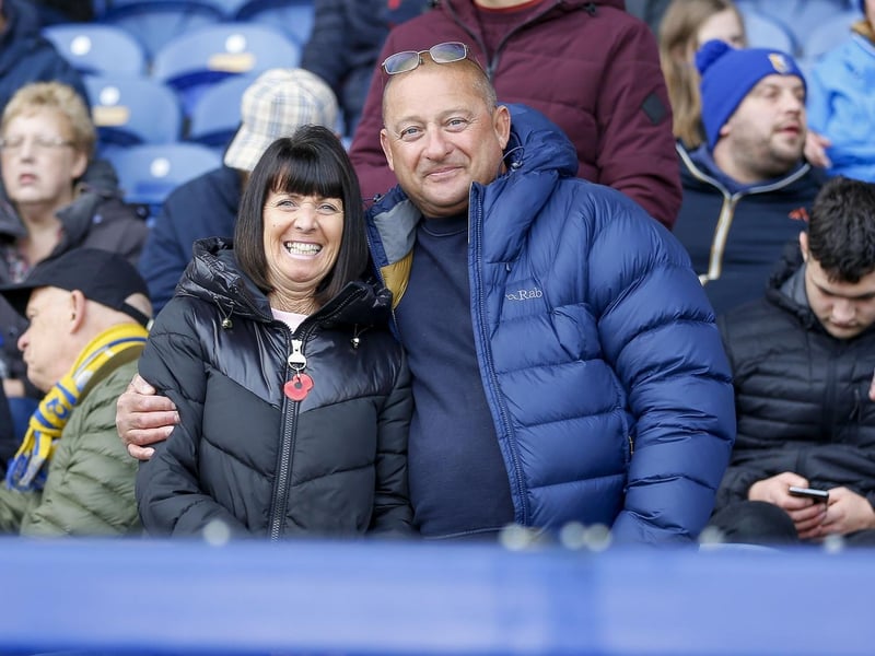 Mansfield Town fans enjoy another League Two victory.