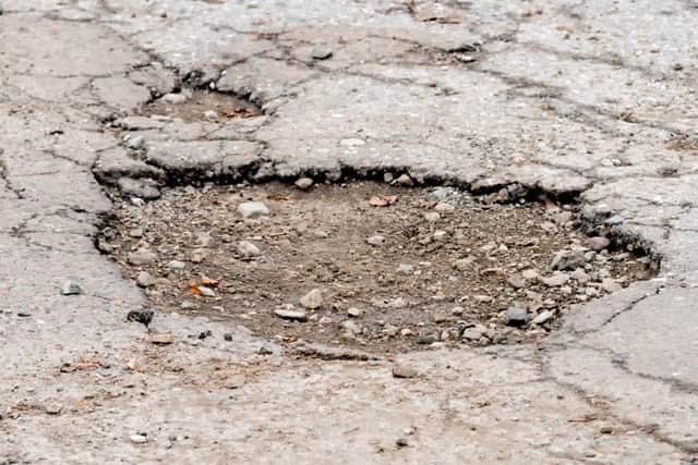 Bad winter weather has seen an increase in the number of potholes on Nottinghamshire's roads