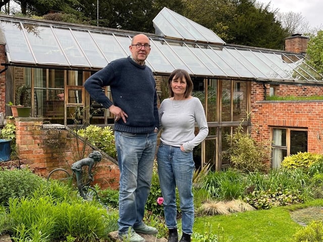 Before we take a look inside the £1.5 million home, let's meet its creators, architect Allan Joyce and his landscape designer wife Anna, who are the couple behind The Garden House. They successfully mixed modern-day sustainability with period features that date back to the 1790s when the plot was a beautiful walled garden within the grounds of Westhorpe Hall.