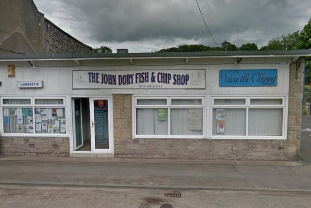 The John Dory Fish & Chip Shop on West Street in Belford comes in fifth on the list.
