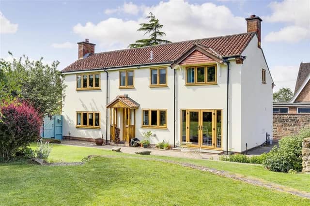 This truly individual detached residence is situated on the historic site of the former Wightman Farmstead, enjoying direct access to open fields and offering a wonderful blend of countryside charm and contemporary living.