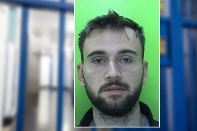 Albian Daja, of no fixed address, was sentenced to one year and eight months in prison