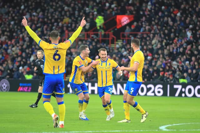 Action during the Emirates FA Cup third round match against Sheffield Utd FC at Bramall Lane, 11 Jan 2026, Photo credit Chris & Jeanette Holloway / The Bigger Picture.media
