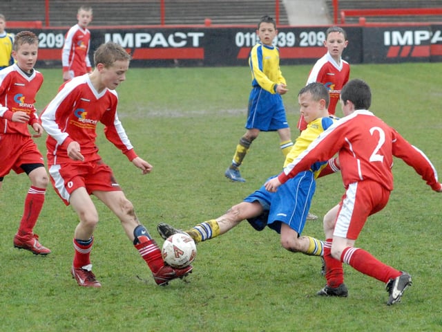 The 2008 Youth League Finals game between Woodhouse Colts and Dresden Colts (Red)